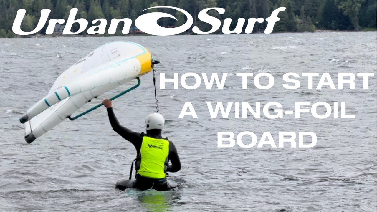 How to start a wing-foil board