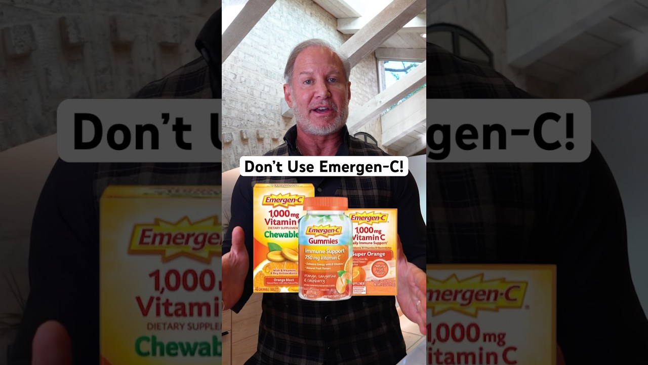 Why I don&rsquo;t recommend Emergen-C! 🍊#doctor #sick #flu