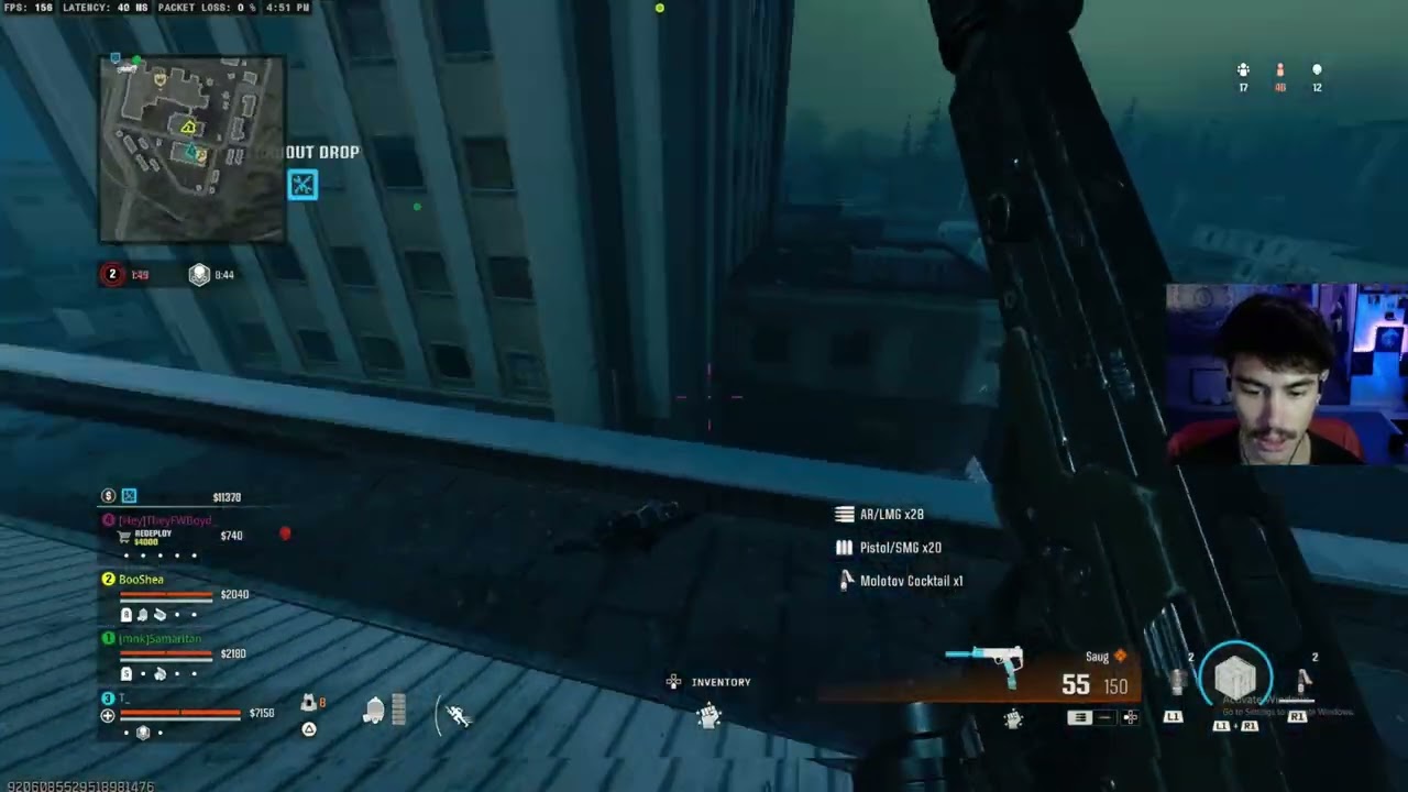 CALL OF DUTY WARZONE QUADS! DOUBLE GAMEPLAY!