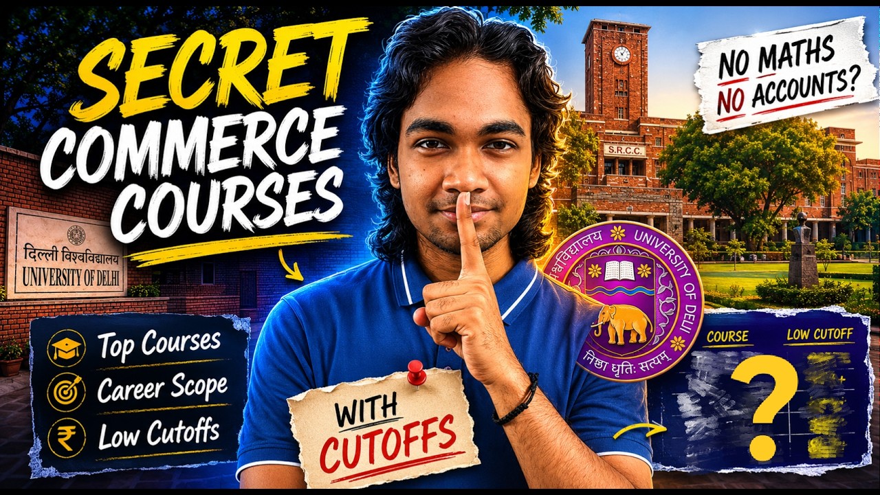 CUET 2026: Top Delhi University Commerce Courses (No Maths or Accounts Required)