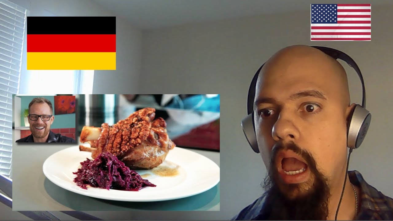 American Reacts TO German How to make a Bavarian pork knuckle