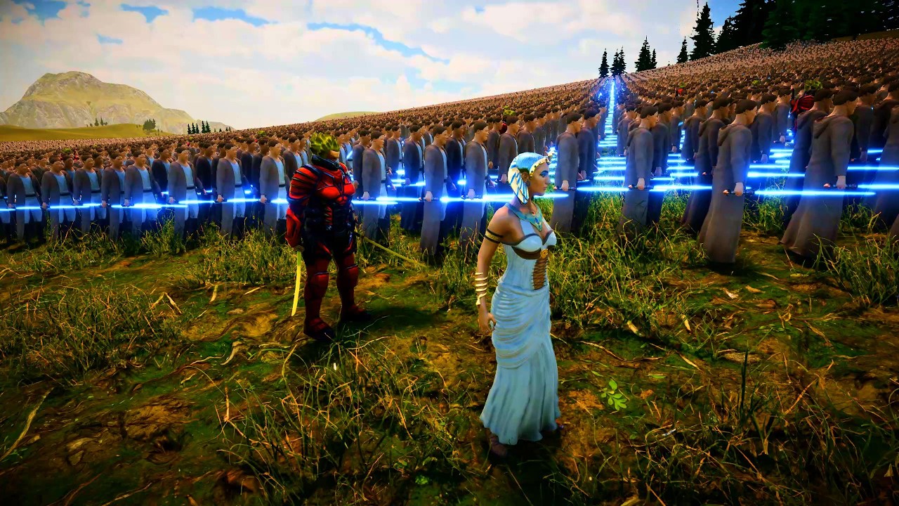 JEDI KNIGHTS, NINJAS & QUEENS ATTACK CLANRATS-SHIELDS | Ultimate Epic Battle Simulator 2 | UEBS 2