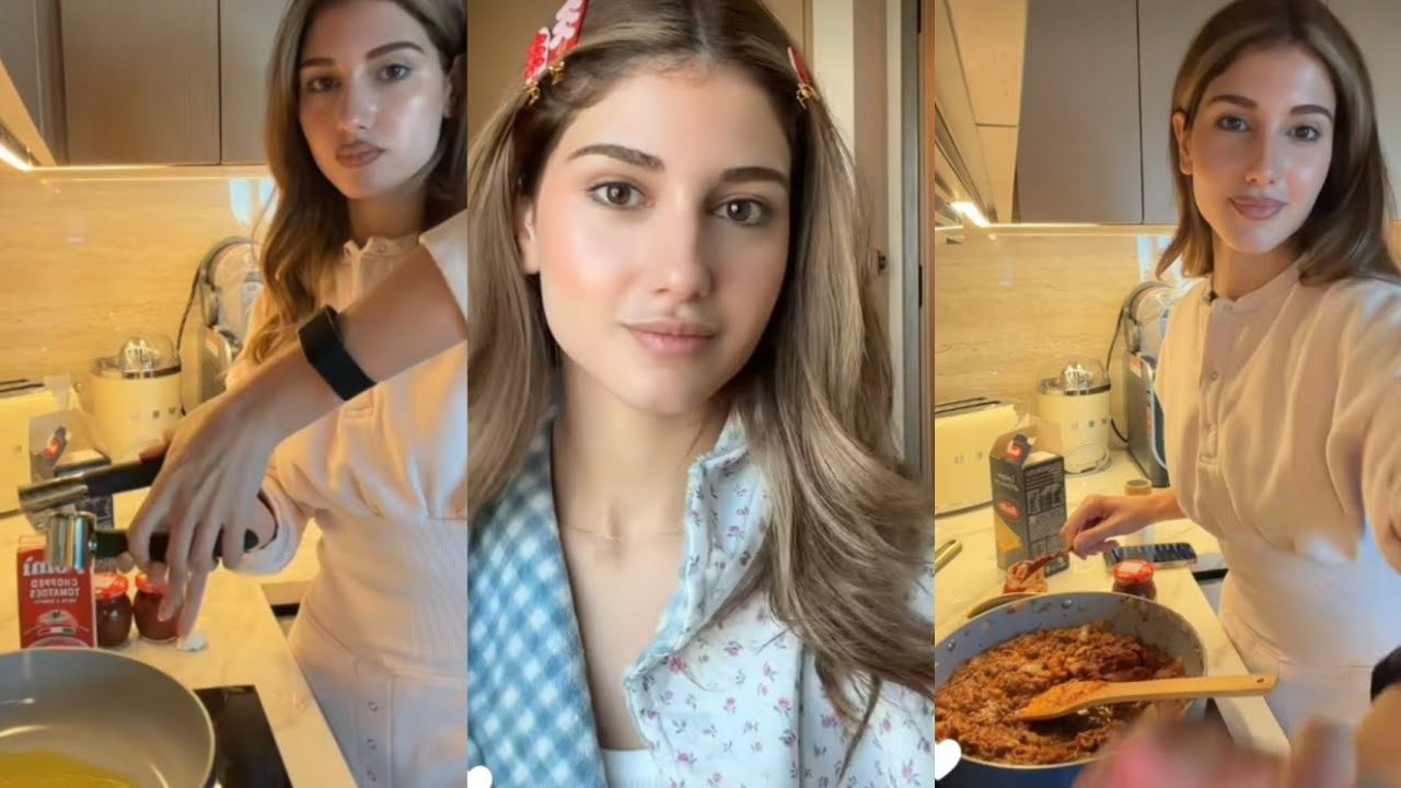 أسامة وشيرين ❤️  فقرة مطبخ حنسوي اليوم لازانيا 