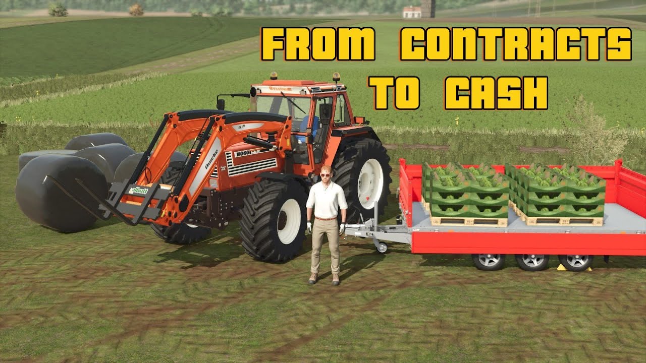 FS25 Rags to Riches | Contracts, Sawmill & Selling Silage