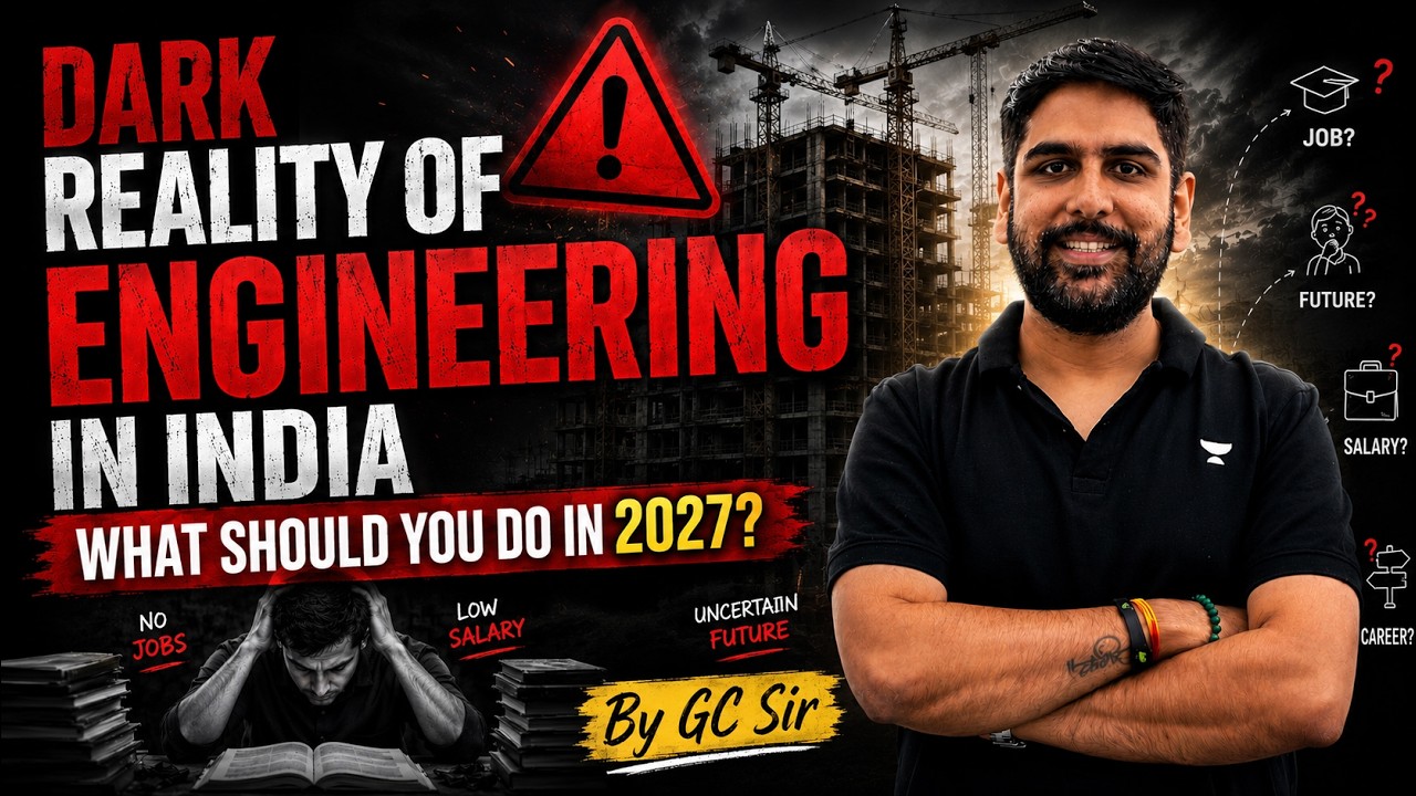 Dark Reality of Engineering in India | What Should You Do in 2027? By Gurupal Sir