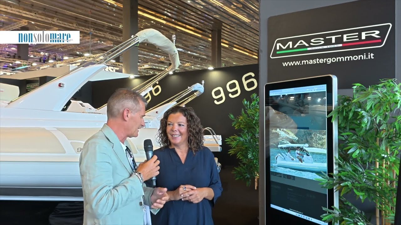 Master Gommoni al Salone Nautico di Genova - intervista ad Annalisa Gargiulo