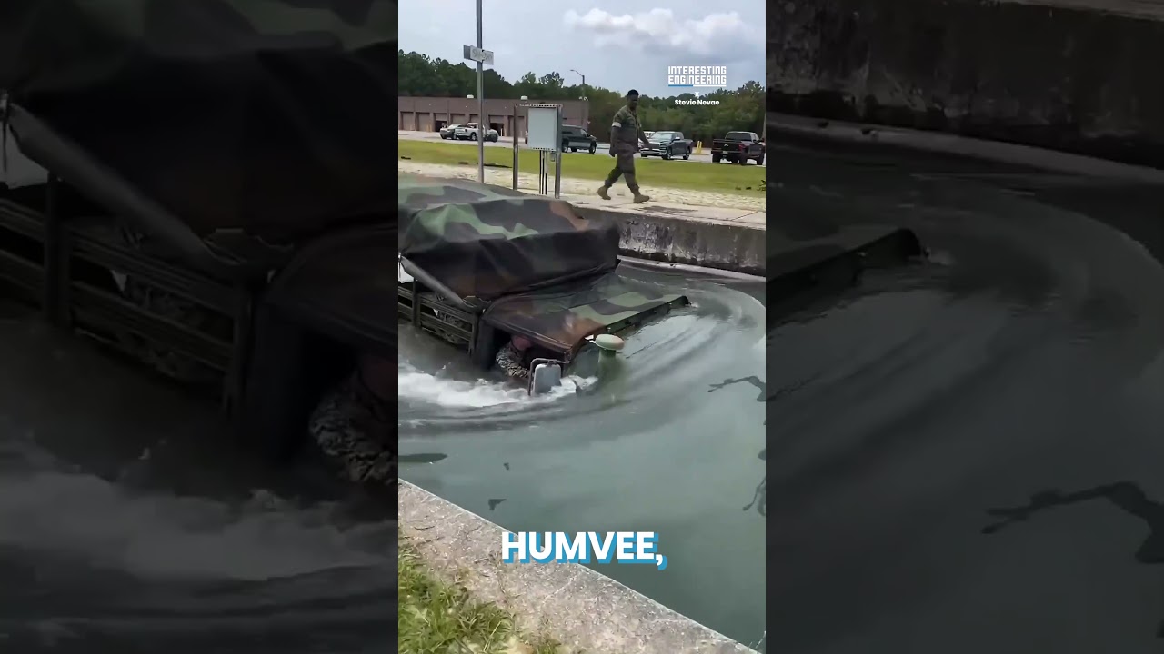 Зачем вам нужен водонепроницаемый Humvee?