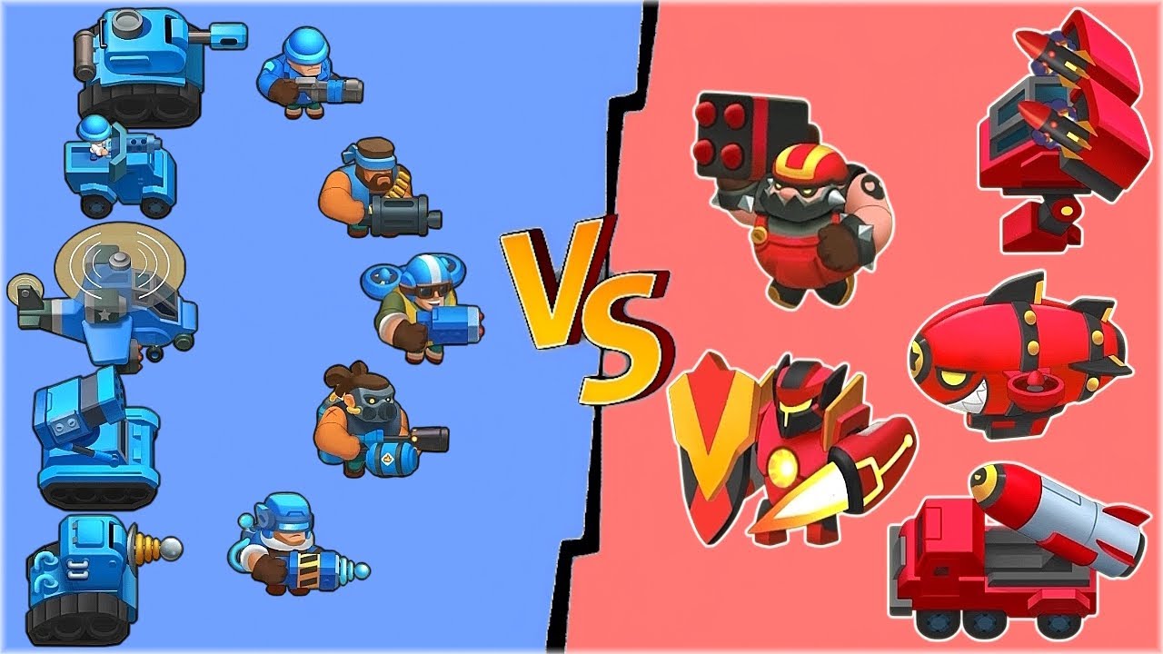 Battle of Blue Army vs Red! - Merge Army: World War Gameplay Part 1
