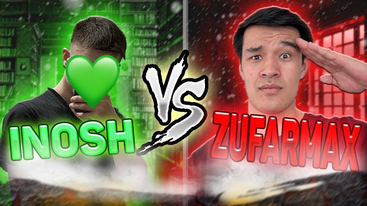 INOSH.. VS ZUFARMAX ! Я ПРОИГРАЛ И УДАЛИЛ ФРИ ФАЕР ?