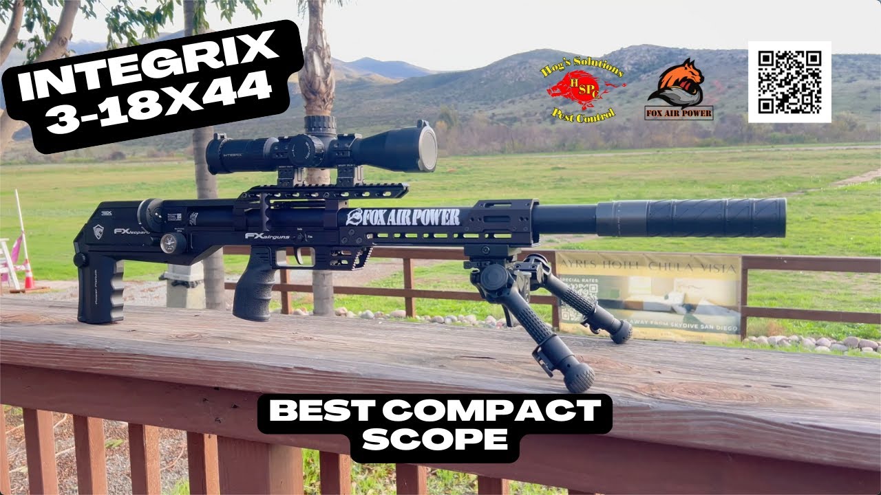FX Leopard получил новый прицел Integrix 3 -18x44 — лучший компактный прицел #охотанакойота