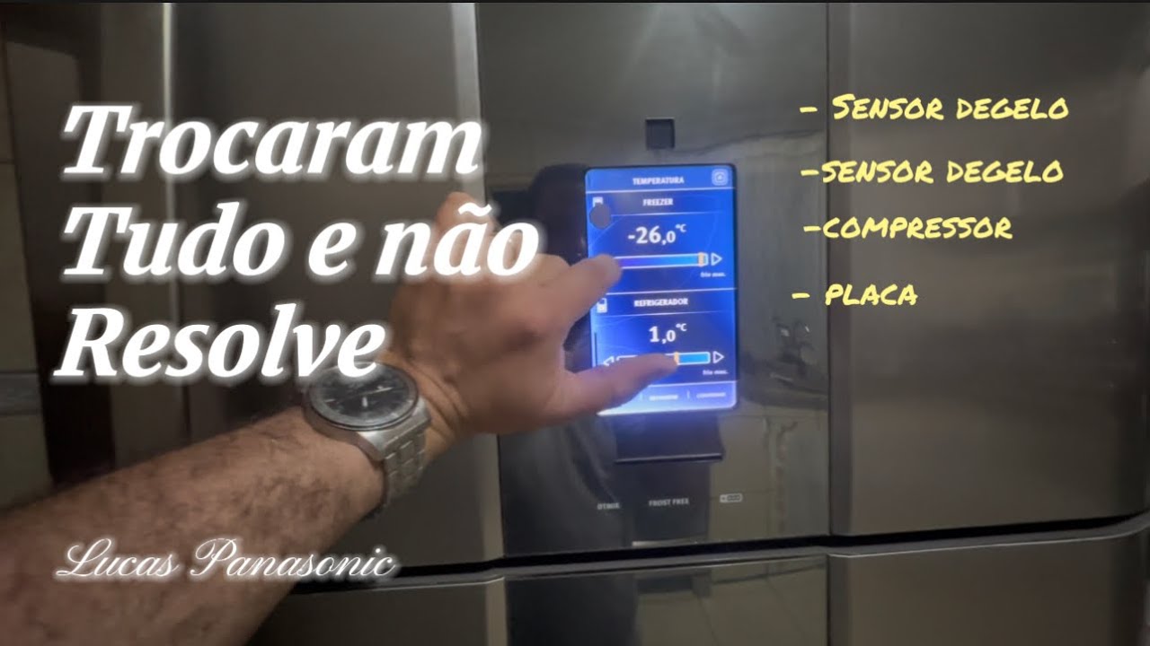 Geladeira Electrolux dt80x não gela o refrigerador / parte de baixo