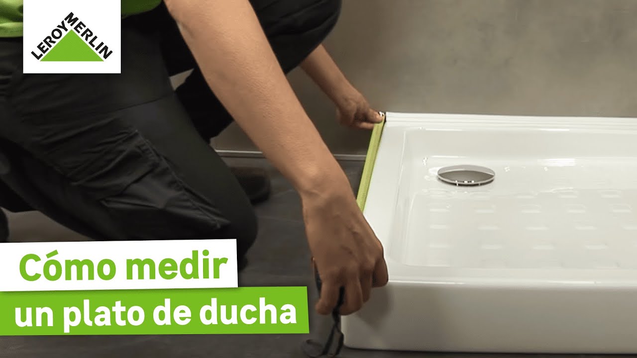 Cómo medir un plato de ducha | LEROY MERLIN