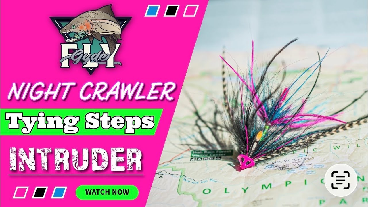 Fly Gyde's Night Crawler - Steelhead & Salmon Tube Fly