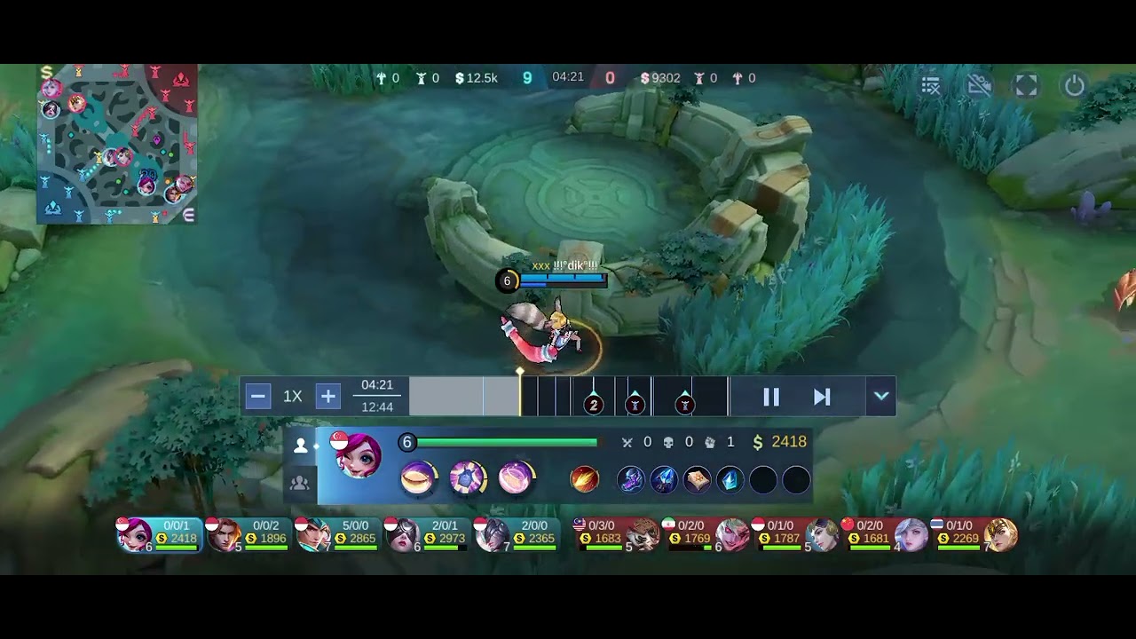 Main Nana di awal season mlbb gameplay Indonesia 