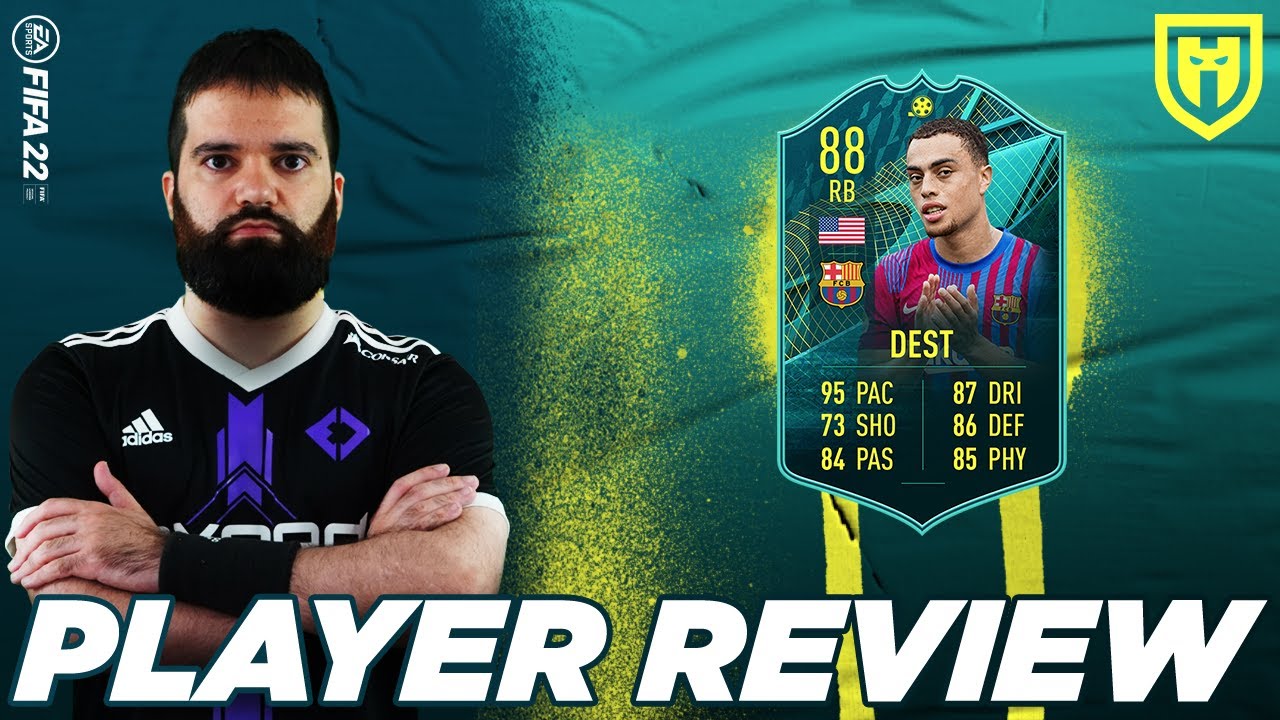 DEST 88 PLAYER MOMENT /// FIFA 22 PLAYER REVIEW