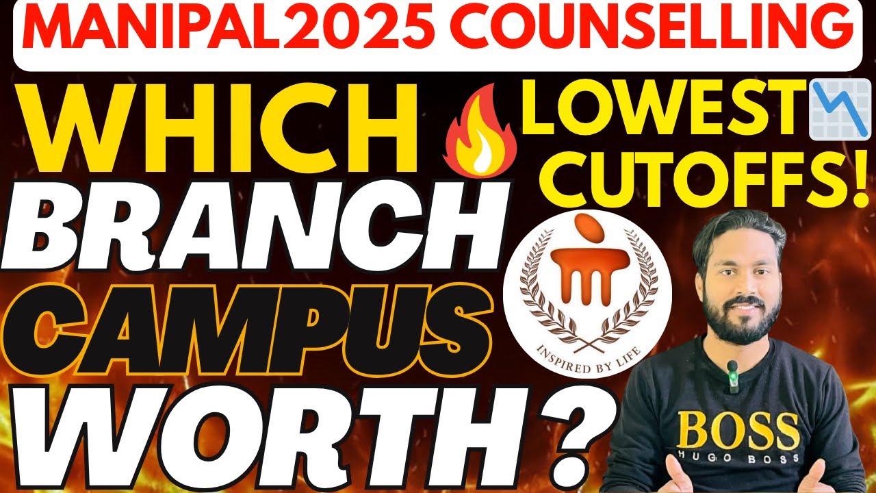 🔥✅Good News!Manipal 2025 Cse/Ece Cutoffs will Take huge Drop📉!Manipal Branch/Campus Worth?#manipal