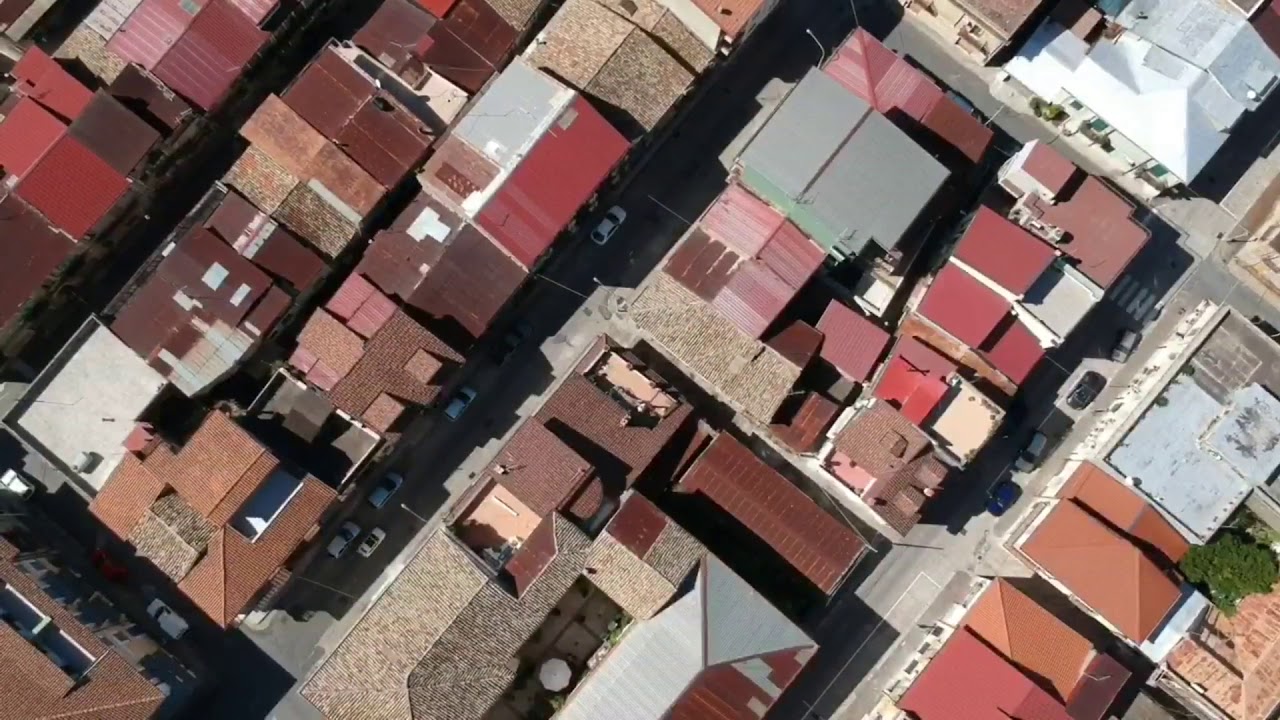 Oppido Mamertina from the sky, Calabria 🇮🇹2017