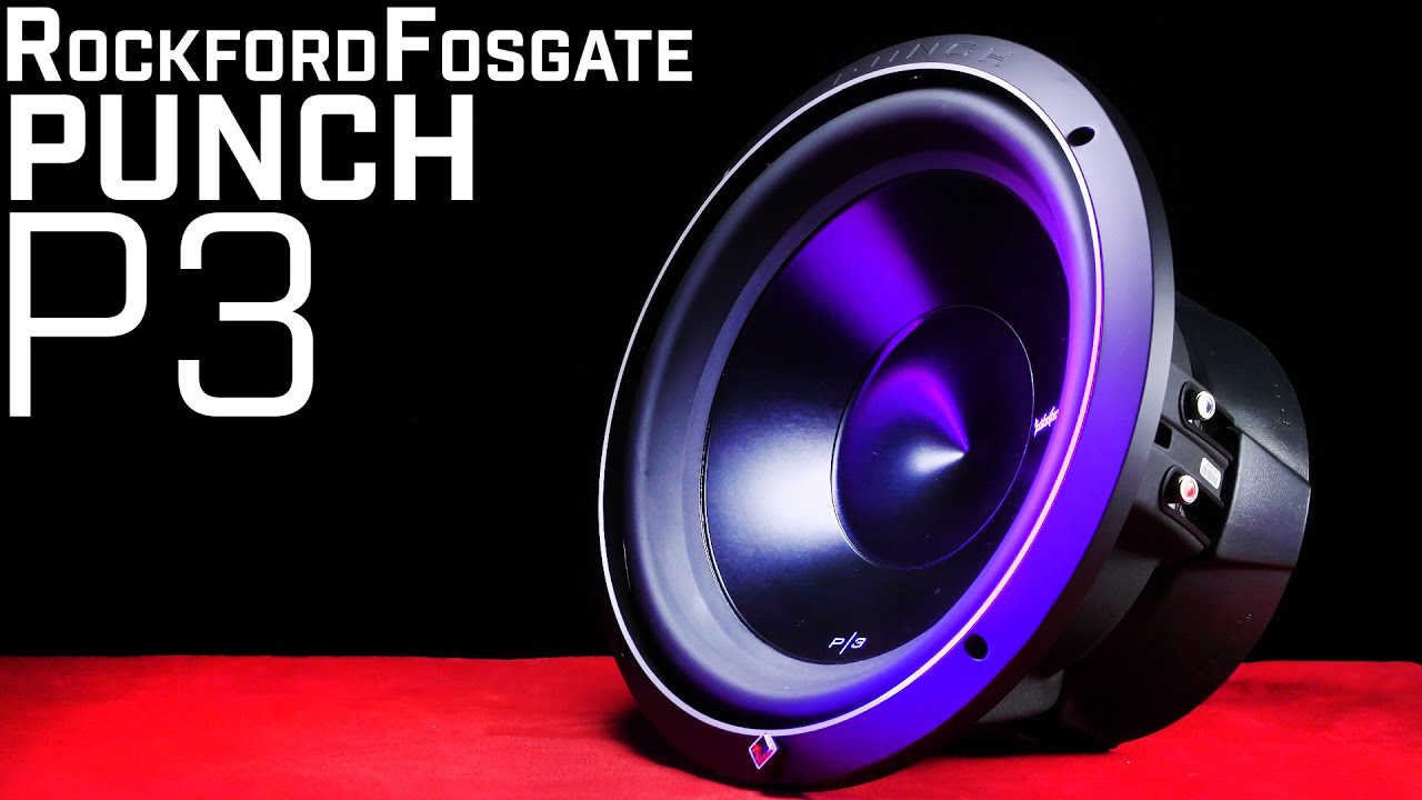 Обзор сабвуферов Rockford Fosgate P3 — серия PUNCH