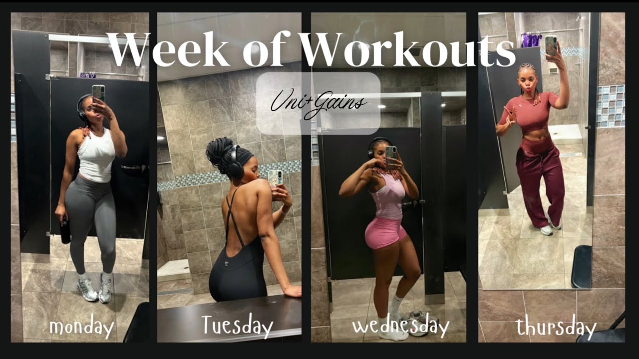 A week of Workouts as an International Student in Canada| 