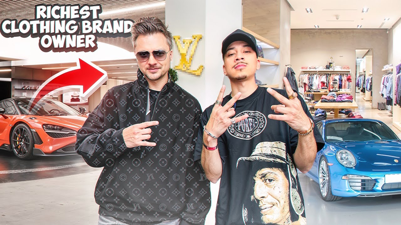 SANTEA MEETS THE RICHEST CLOTHING BRAND OWNER IN NEW YORK!!!