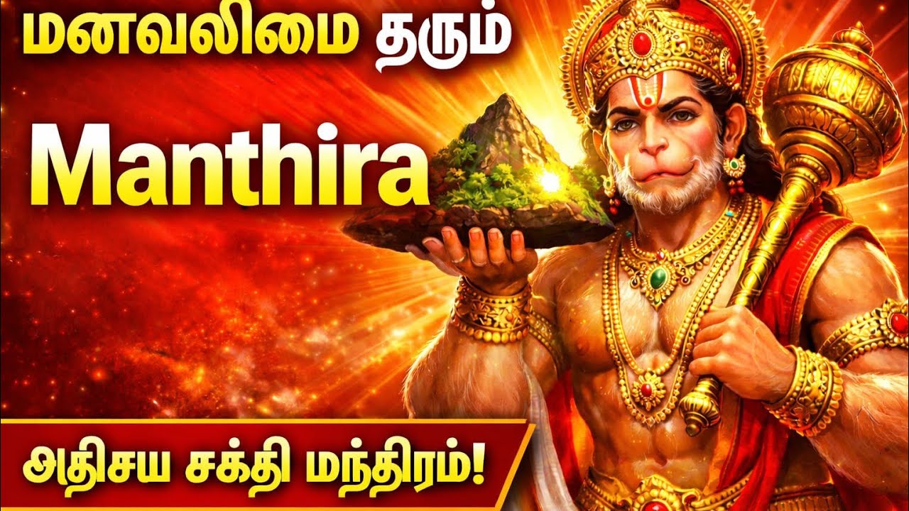 மனவலிமை தரும் ஆஞ்சநேயர் மந்திரம்