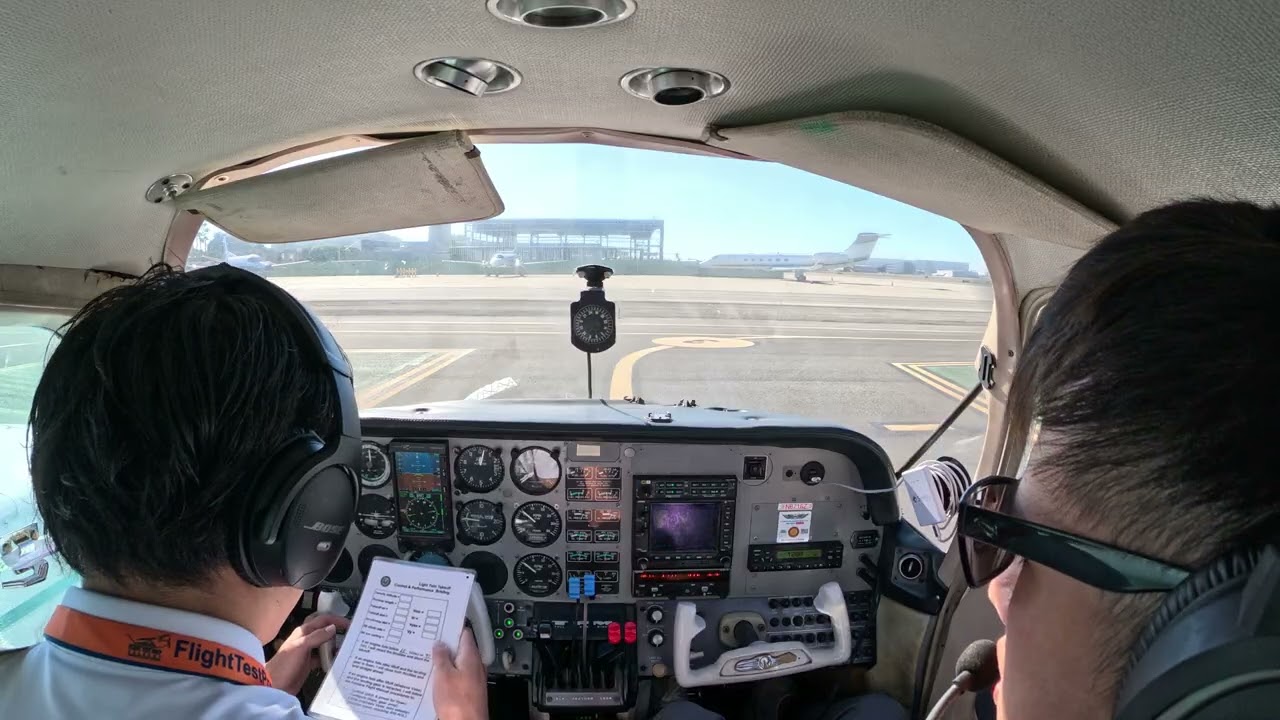 MR/takeoff/slow flight/steep turn/stall/Vmc demo