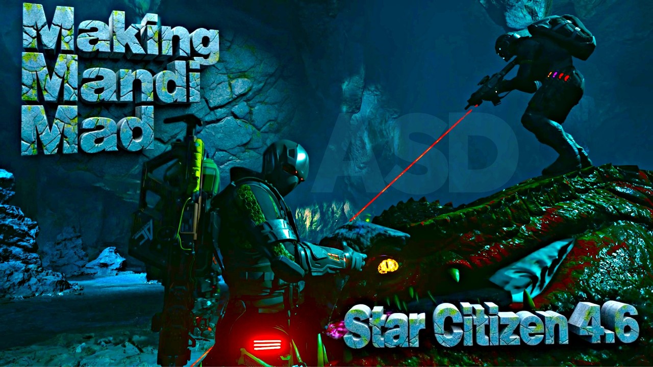 Star Citizen 4.6 - Making Mandi Mad At ASD ONYX Facilities, Lots Of Loot & Shoot | Low Fly Later