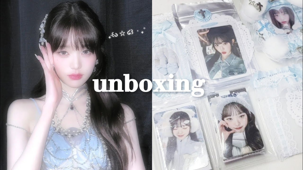 【 yan&xin】只收一張卡竟然可以收到超級貴婦包！！包的超級好看🐰🤍#ive #unboxing #kpop #fyp #wonyoung