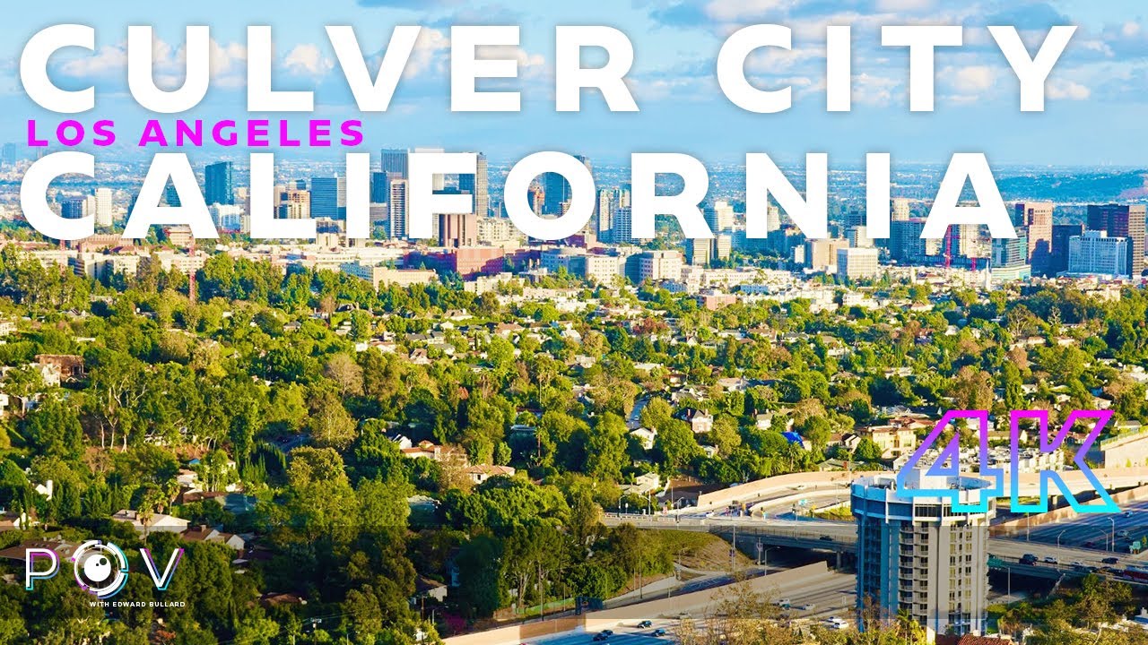 Culver City cloudy day walk in Los Angeles California