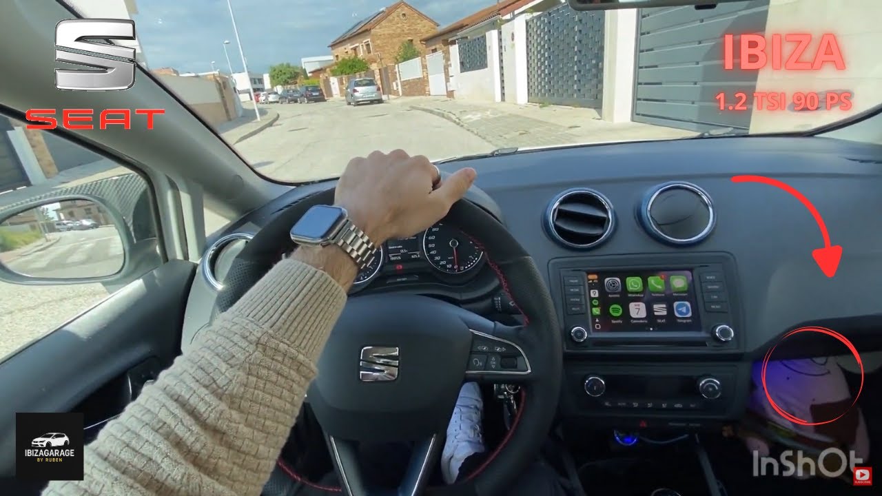 Driving to UNIVERSITY in my 2016 Seat Ibiza IV (town driving/ highway drive) [1.2 TSI 90 HP] | #5