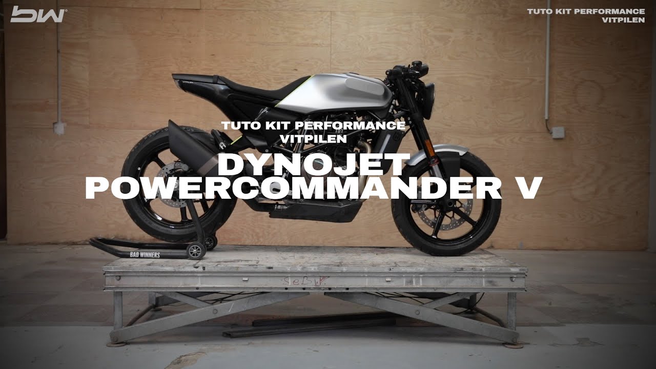 BAD WINNERS TUTORIAL - Dynojet Powercommander V Vitpilen/svartpilen 701