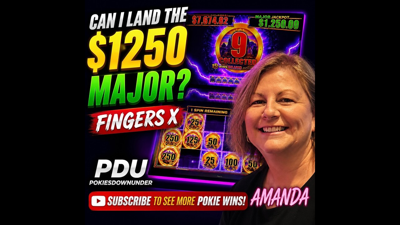 MAJOR THUNDER EMPIRE@PokiesDownUnder #slotscasinogames #POKIES
