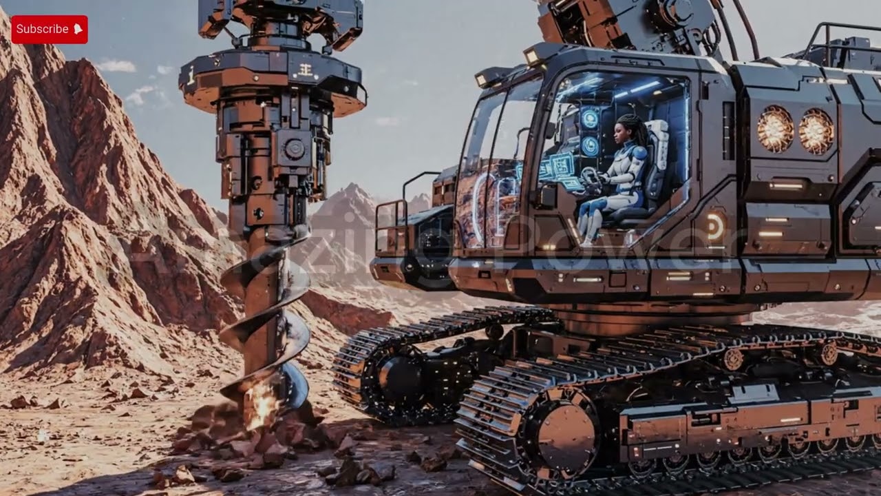 World’s Largest Excavator Machine Destroys Mountains in Seconds | AI Mega Machine #excavator
