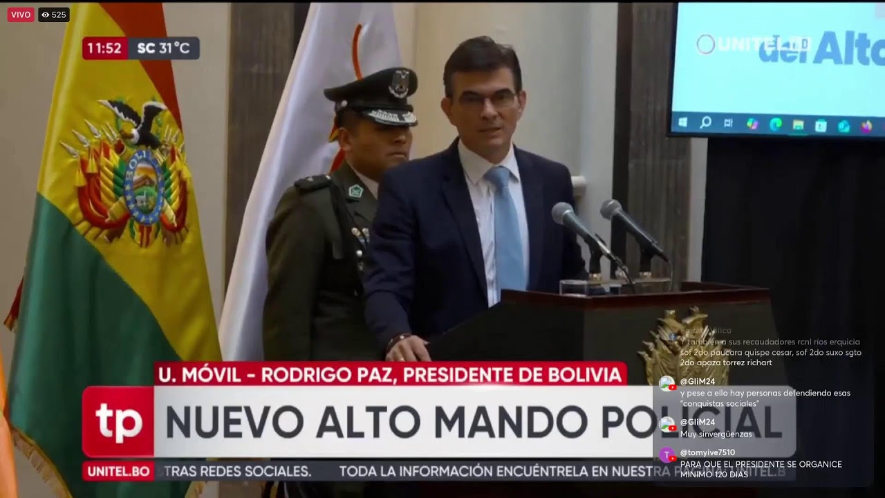 Posesión del alto mando policial