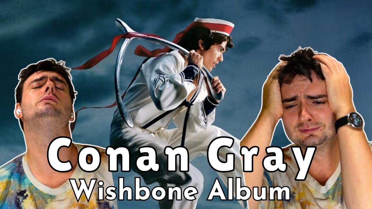 sad gay guy reacting to 'Wishbone' by Conan Gray :(