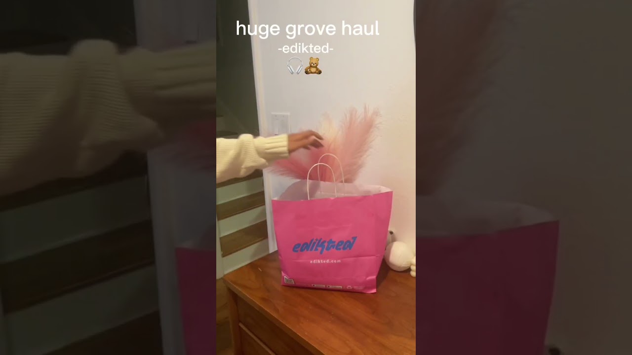 i love the grove 🎧🧸   #fypviralシ #blowup #subscribe #famous #grove #shopping #haul #brandymelville 