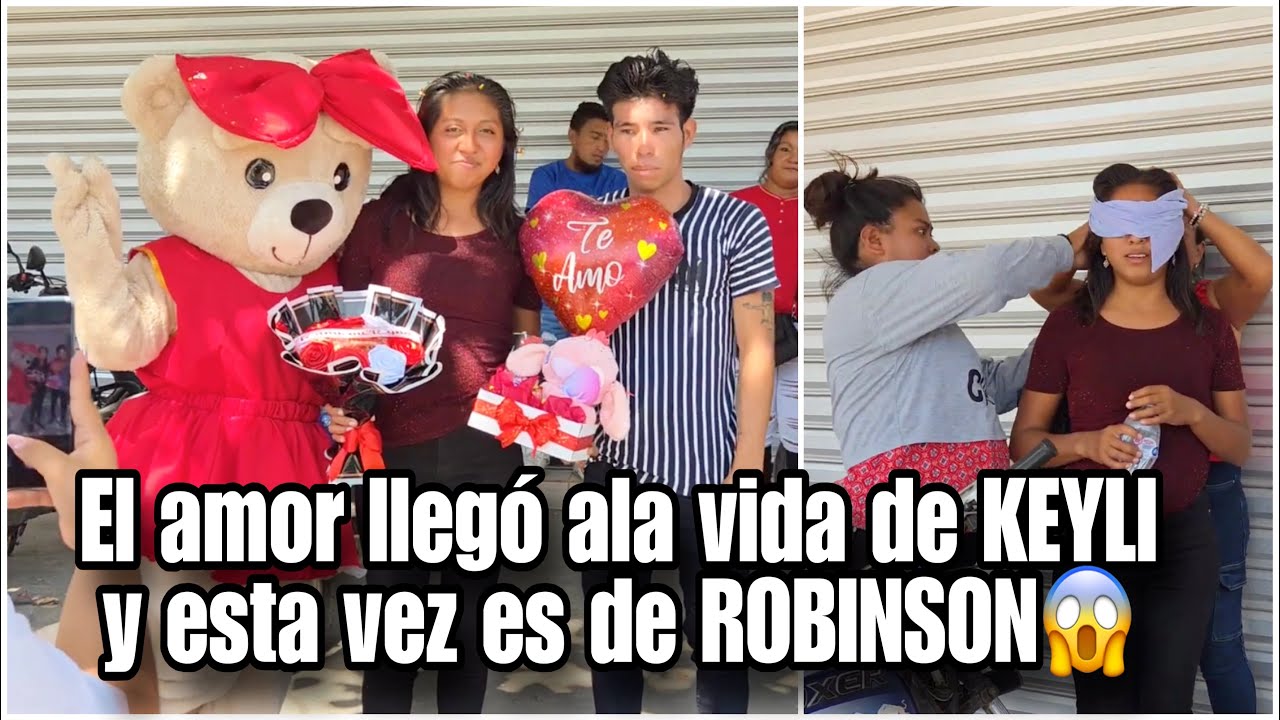 KEYLI casi se desmaya ver ala osa llegar: ROBINSON la sorprende