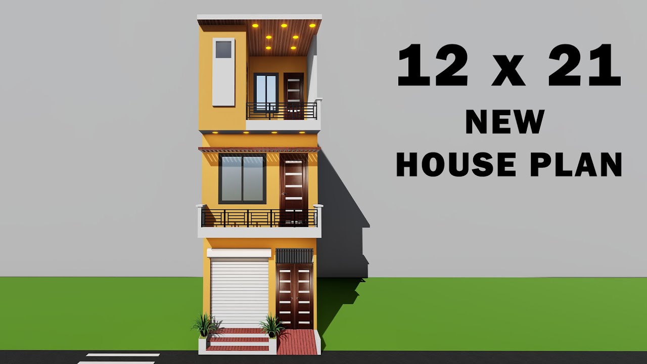 अगर आपके पास काम जगह हैं तो जरुर देखे,3D12*21 dukan or makan ka naksha,12by21 ghar ka naksha,3D home