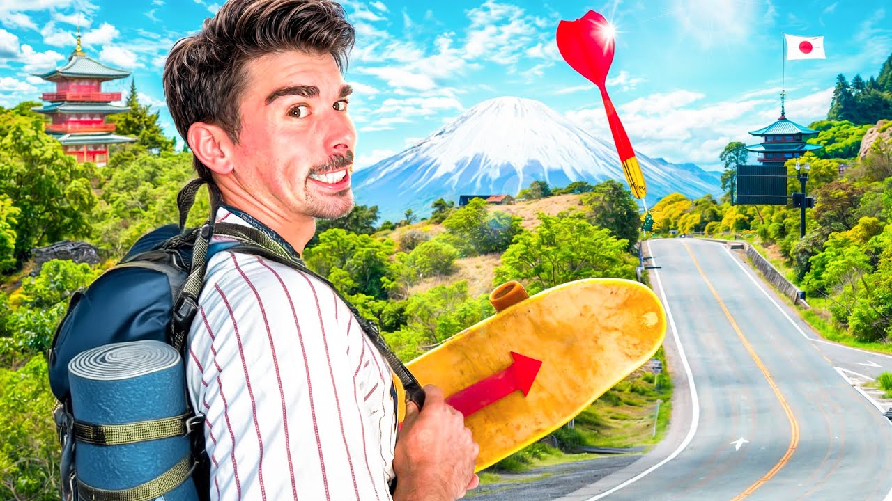 TRAVERSER le JAPON 🎌 en SKATEBOARD 🛹