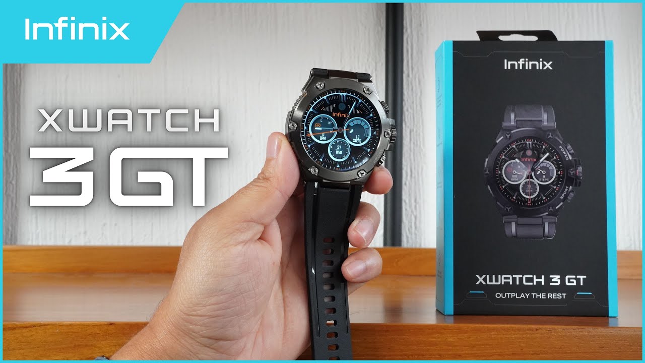Распаковка Infinix XWATCH 3 GT / Дешево, и вы не поверите, сколько всего в комплекте