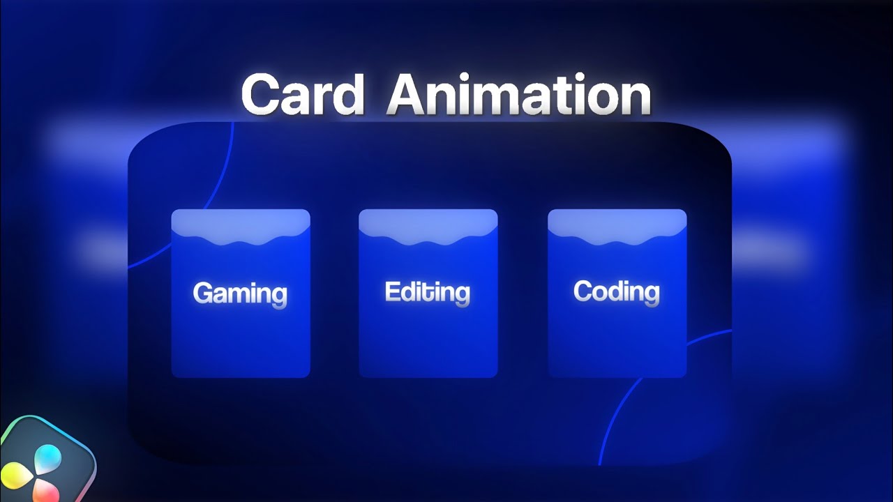 How to Create a Smooth Card Animation in DaVinci Resolve
