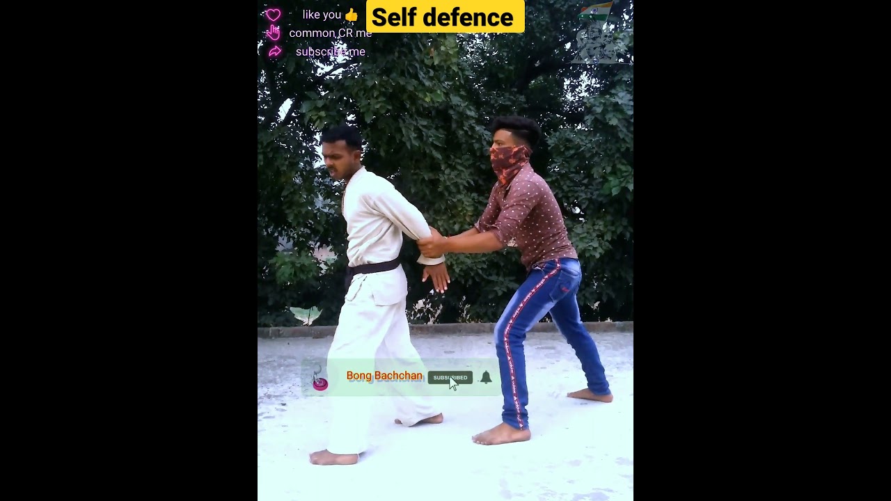 best escape from enemy's hand self defence 