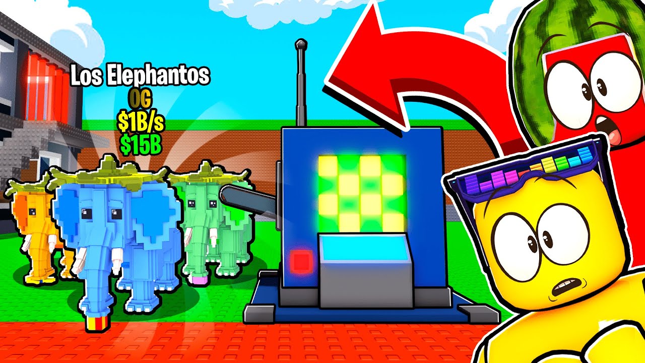 We Made LOS Elephantos In Steal a Brainrot