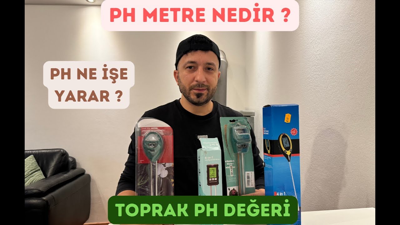 TOPRAKTA PH NEDiR ? PH METRE NEDiR NE iSE YARAR ?
