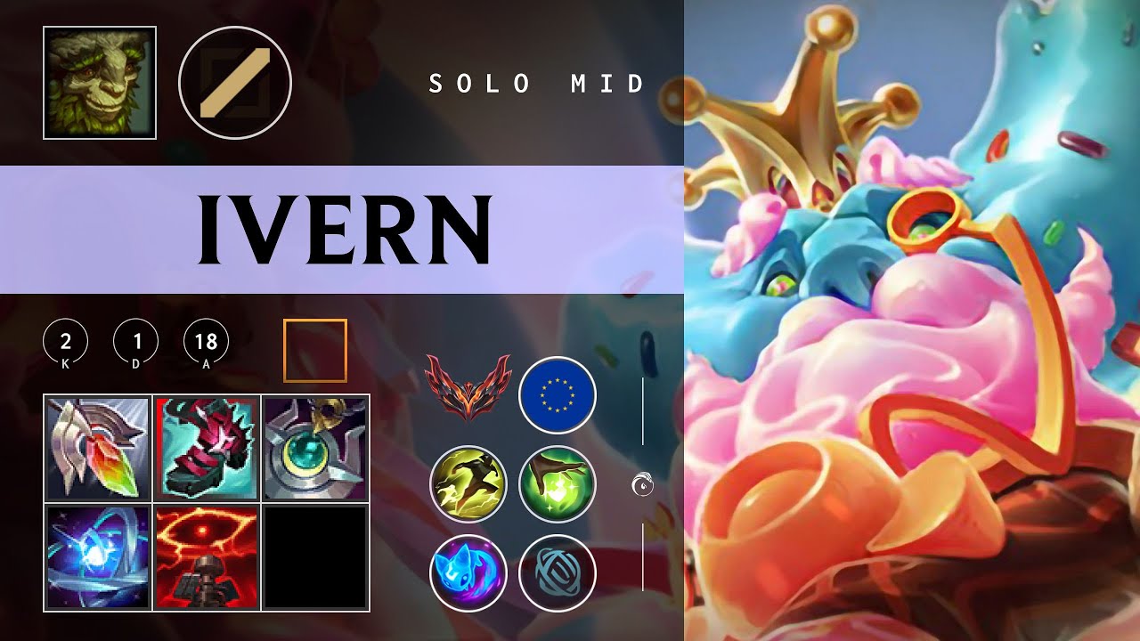 Ivern Mid vs Orianna - EUW Grandmaster Patch 26.02