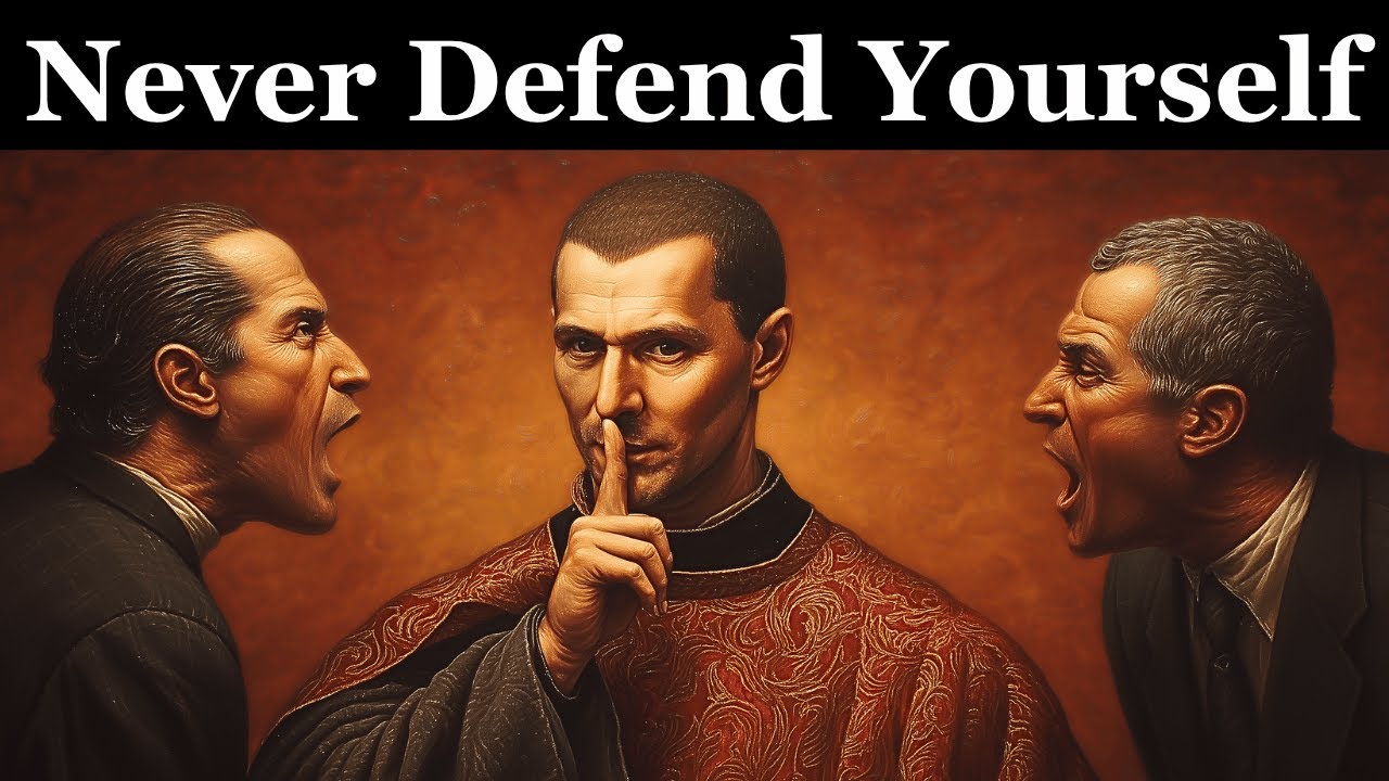 NEVER Defend Yourself - Machiavelli's Law That Destroys Your Enemies