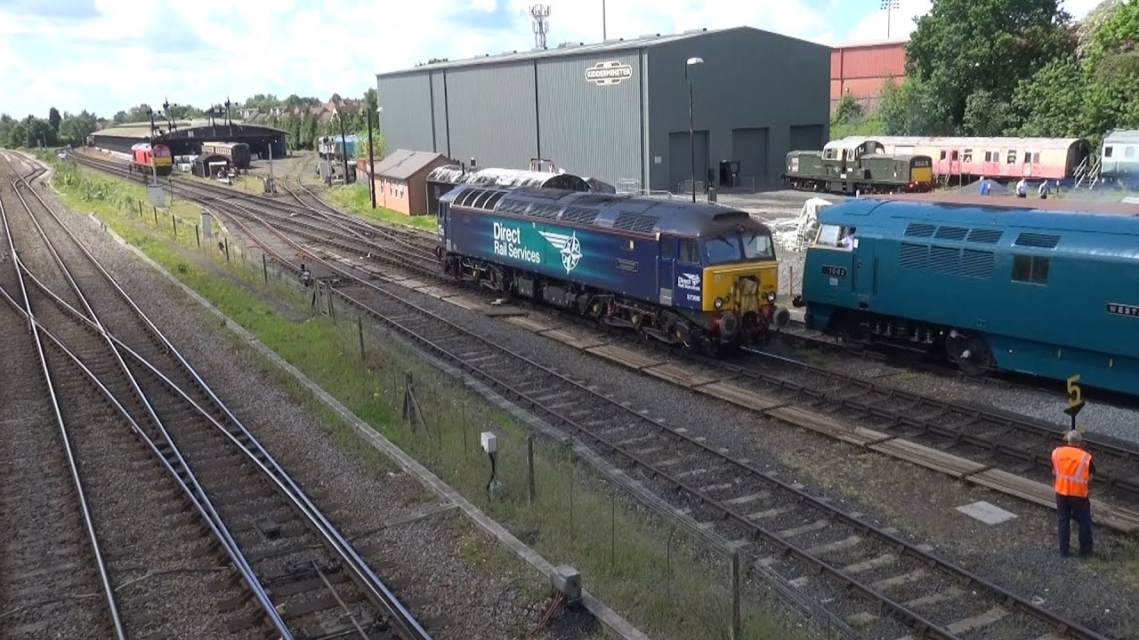 33108 31271 57306 57307 60100 D1062 D8568 Kidderminster, 18/05/17. Day 1 of Gala