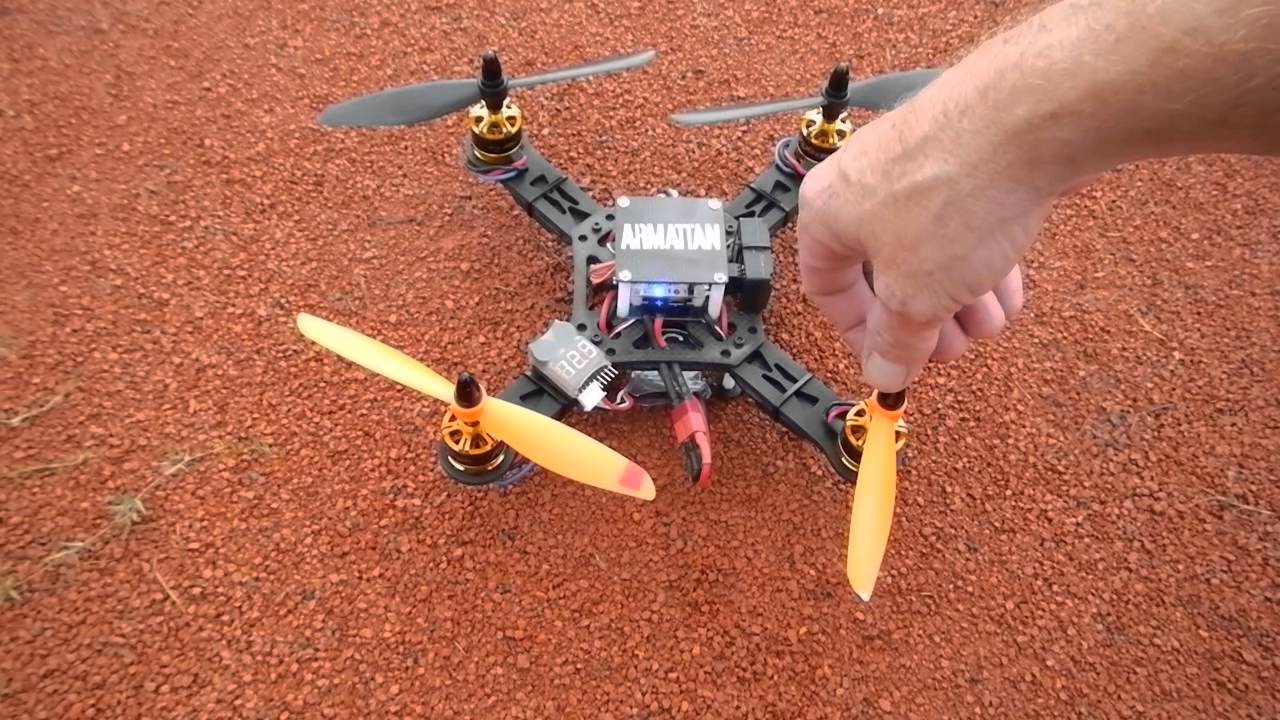 Armattan  CF 258 with RCX 2208-1800 kv  motors