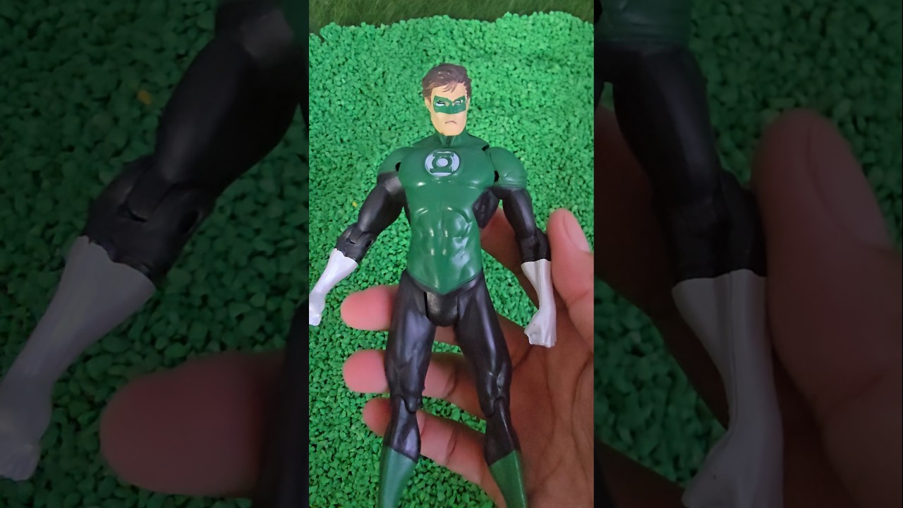 Super Hero Green Lantern Action Figure #superhero #greenlantern #actionfigure #shorts