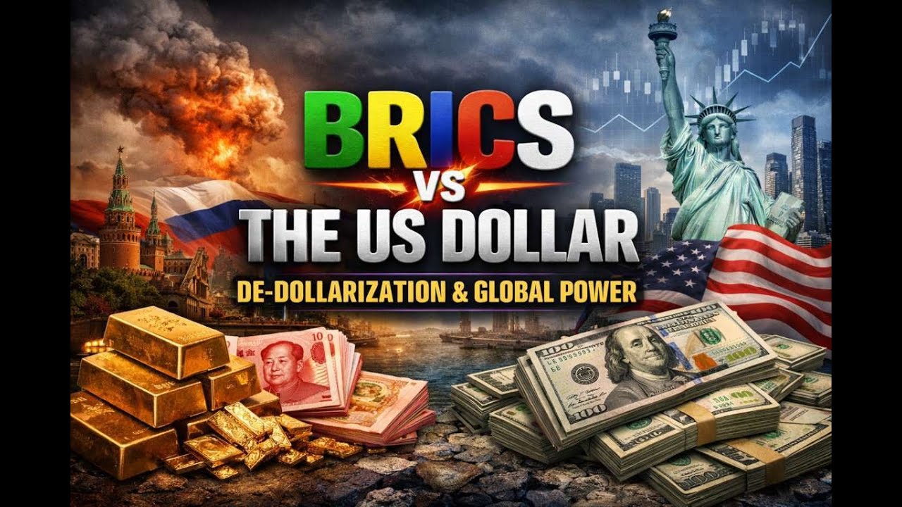 BRICS vs the US Dollar. De-Dollarisation, Power, and the Future of Global Money